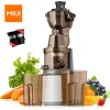 Miui-ステンレス鋼を内蔵したスロージューサー,新しいフィルターフリー電気コールドフォーカスライナー (ffs6),定格電力250w,Modle-プロフェッショナル